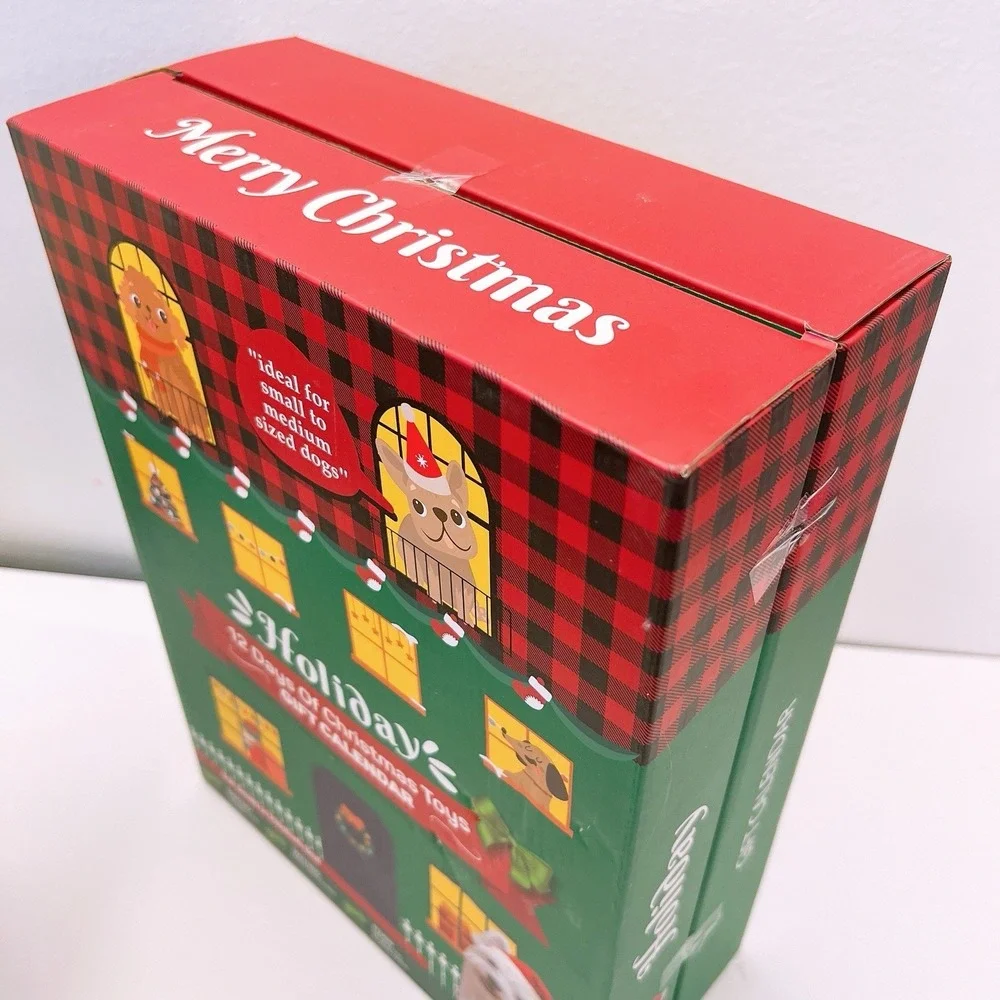 12 Days Of Christmas Toys Gift Holiday Calendar For Dog Size Small Or Medium